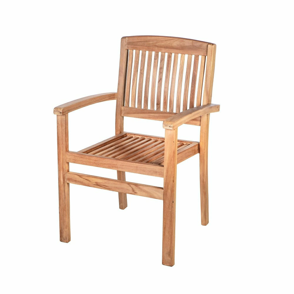 Plow & Hearth Teak Dining Set, 7-Piece Set