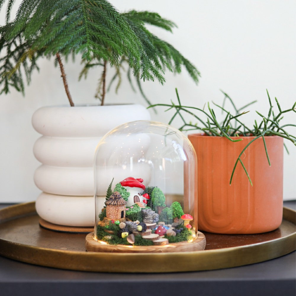 Plow & Hearth LED Fairy Garden Kit