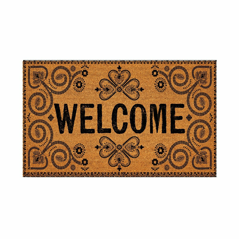 Plow & Hearth American BOHO By JG, Coir Mat