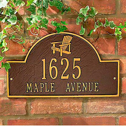 Plow & Hearth Adirondack Lawn Plaque