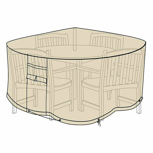 Plow & Hearth Deluxe Large Round Table and Chairs Cover