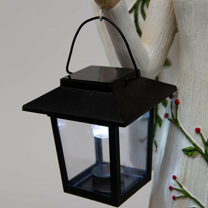 Plow & Hearth Angel Garden Statue with Solar Lantern