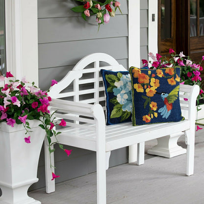 Plow & Hearth Faux Petunia Urn Filler