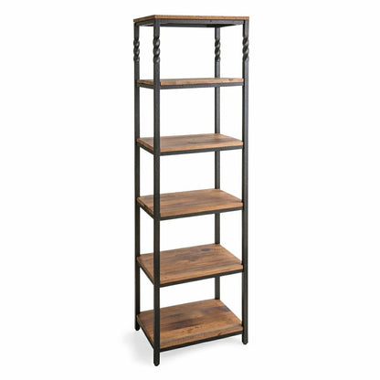 Plow & Hearth Deep Creek Etagere Storage Stand with Shelves