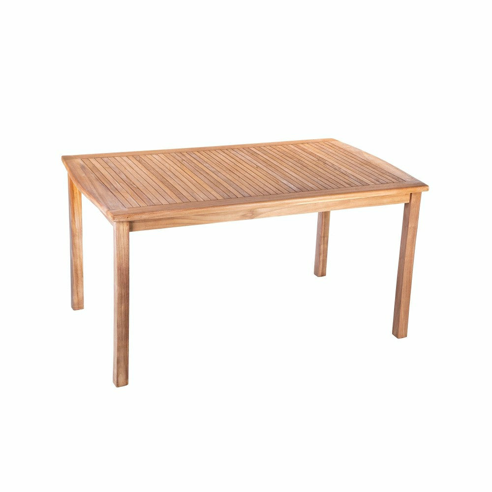Plow & Hearth Teak Dining Set, 7-Piece Set
