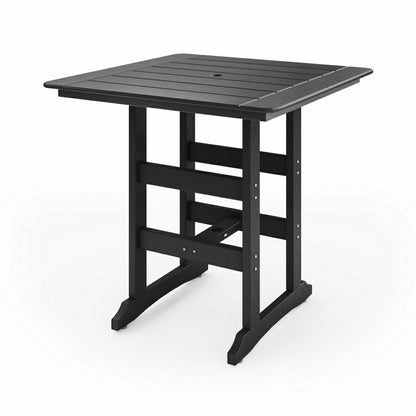 Plow & Hearth Savannah Square Bar Table, 44"
