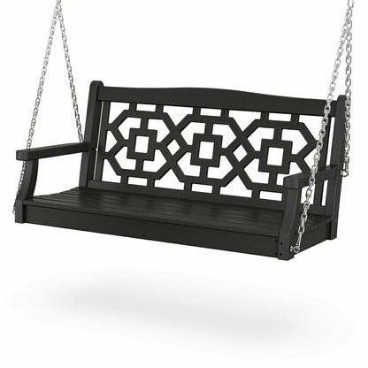 Plow & Hearth POLYWOOD® Chinoiserie Swing