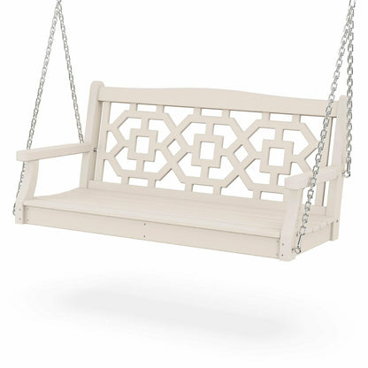 Plow & Hearth POLYWOOD® Chinoiserie Swing