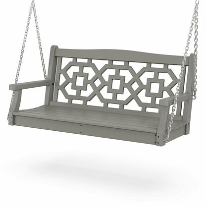 Plow & Hearth POLYWOOD® Chinoiserie Swing