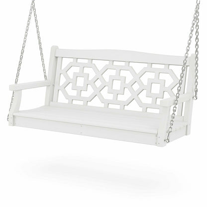 Plow & Hearth POLYWOOD® Chinoiserie Swing