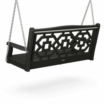 Plow & Hearth POLYWOOD® Chinoiserie Swing