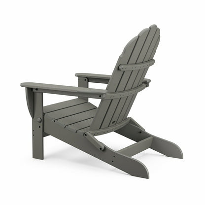 Plow & Hearth POLYWOOD® Classic Oversized Folding Adirondack Chair