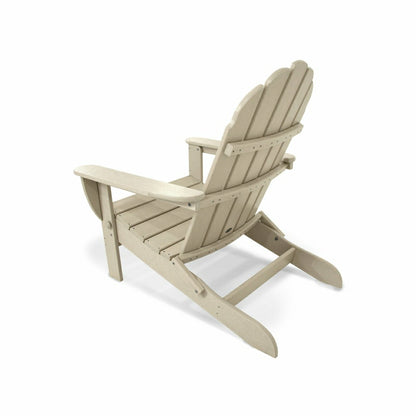 Plow & Hearth POLYWOOD® Classic Oversized Folding Adirondack Chair