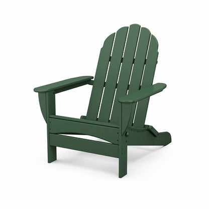 Plow & Hearth POLYWOOD® Classic Oversized Folding Adirondack Chair