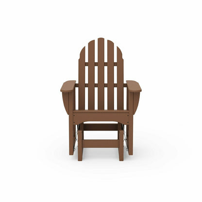 Plow & Hearth POLYWOOD® Classic Adirondack Glider Chair