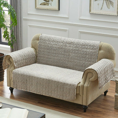 Plow & Hearth Phoenix Tan Reversible Chair Cover