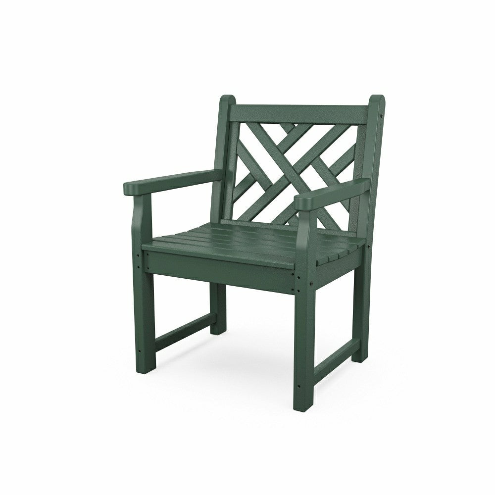 Plow & Hearth POLYWOOD® Chippendale Garden Armchair