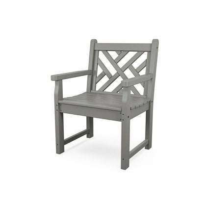 Plow & Hearth POLYWOOD® Chippendale Garden Armchair