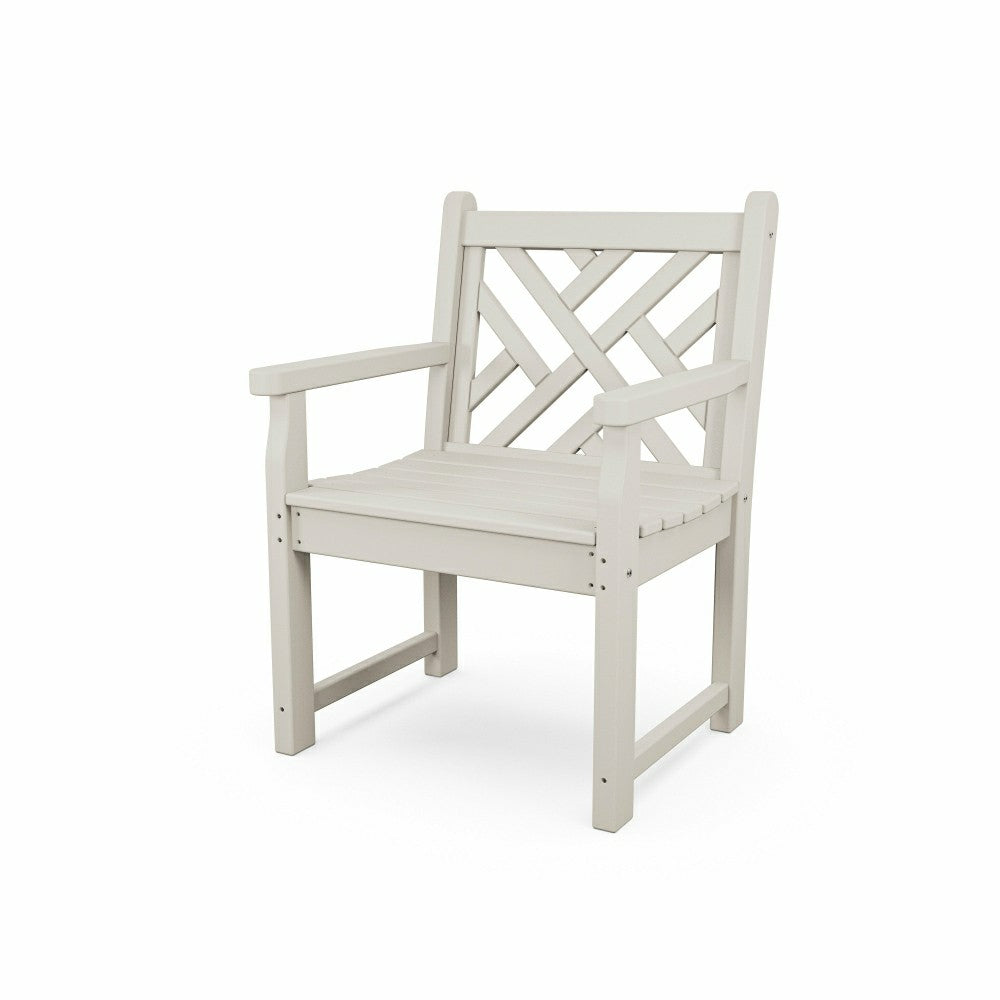 Plow & Hearth POLYWOOD® Chippendale Garden Armchair