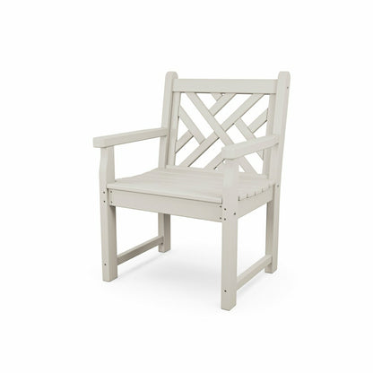 Plow & Hearth POLYWOOD® Chippendale Garden Armchair