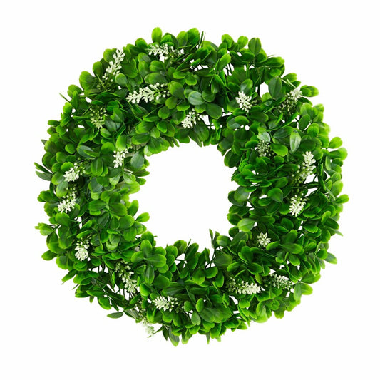 Plow & Hearth 13” Jasmine Artificial Wreath