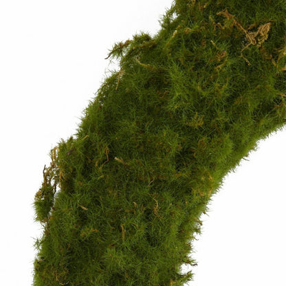 Plow & Hearth 20” Moss Artificial Wreath