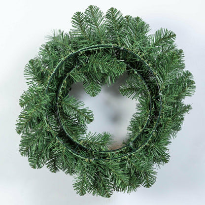 Plow & Hearth Holiday Porch-In-A-Box Lighted Montfair Pine Decorating Set