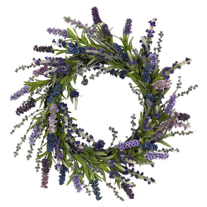 Plow & Hearth Lavender Wreath, 20"
