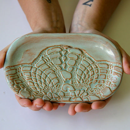 Plow & Hearth Ceramic Soap Dish