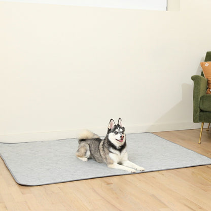 Plow & Hearth PupChill™ Cooling Waterproof Blanket - Arctic Grey