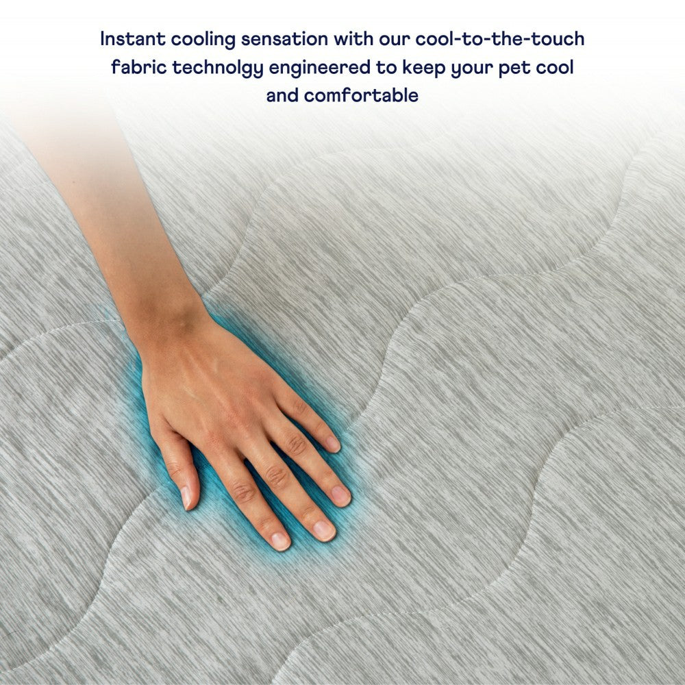 Plow & Hearth PupChill™ Cooling Waterproof Blanket - Arctic Grey