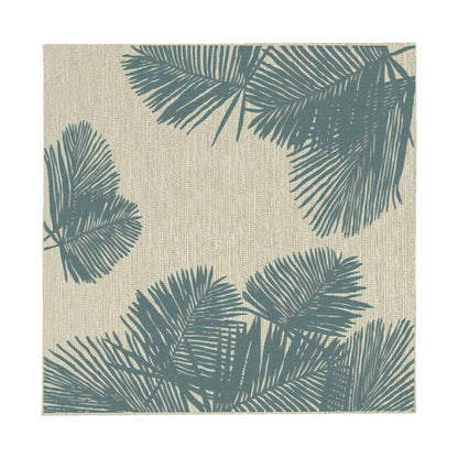 Plow & Hearth Indoor/Outdoor Textured Palms Polypropylene, 23" x 7'6" Runner
