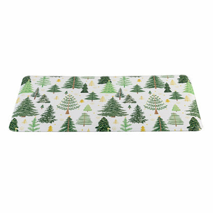 Plow & Hearth Shades of Green Kitchen Mat Anti-Fatigue Mats, 30" x 18"
