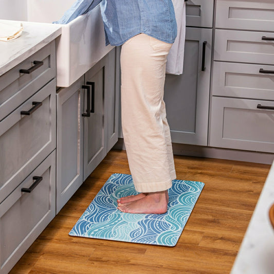 Plow & Hearth EG Studio Palm Beach Coastal Anti-Fatigue Mat (30"x18“)