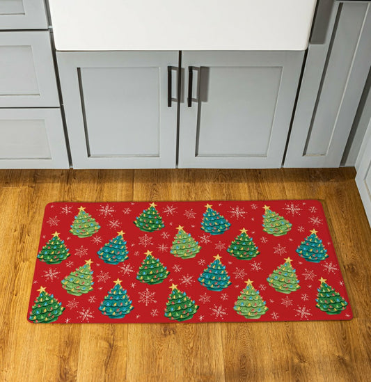 Plow & Hearth Christmas Tree Anti-Fatigue Mat,40"x20"
