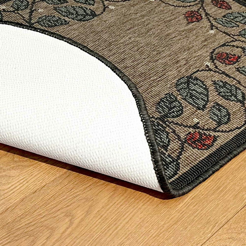 Plow & Hearth Berry Vine Polypropylene Rug