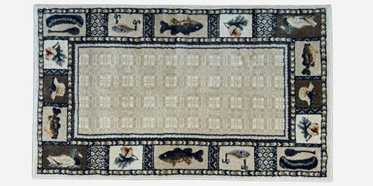 Plow & Hearth Vista Lakeside Retreat Rug, 30"x 50"