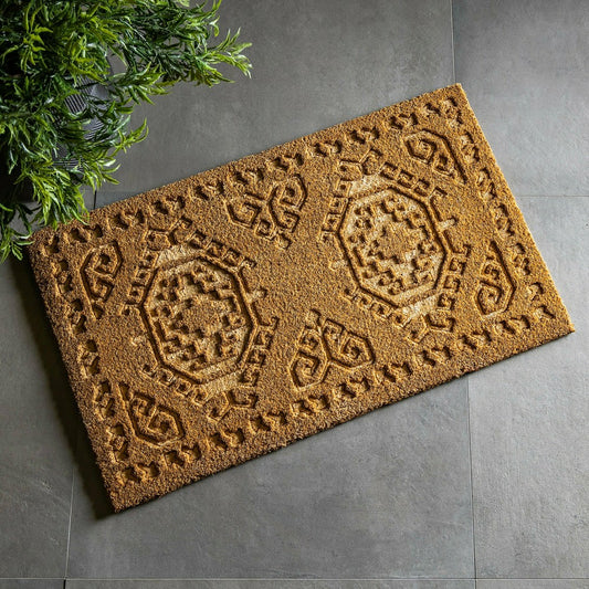 Plow & Hearth Persian Style Coir Doormat, 18"x30"