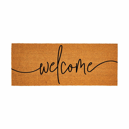 Plow & Hearth Oversized Welcome Coir Mat, 60"x24"