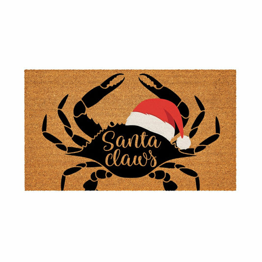 Plow & Hearth Coastal Coir Mat Stanta Claws 28x16"