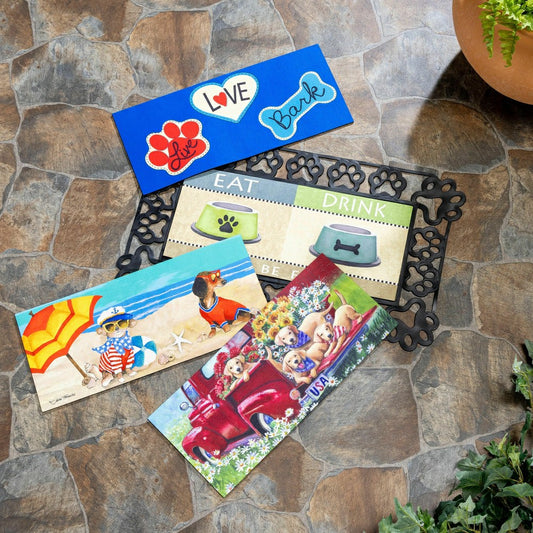 Plow & Hearth Sassafras Dog Lovers Set of 5 (43BM007+431125+438898+431836+431771)