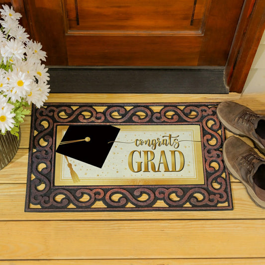 Plow & Hearth Graduation Sassafras Switch Mat