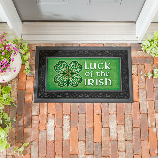 Plow & Hearth Luck Of The Irish Sassafras Switch Mat