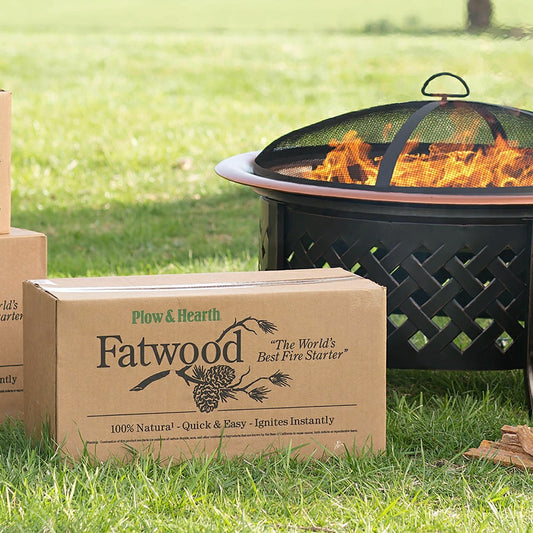 Plow & Hearth Fatwood Fire-Starter, 40 lb. Box