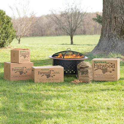 Plow & Hearth Fatwood Fire-Starter, 12 lb. Bag
