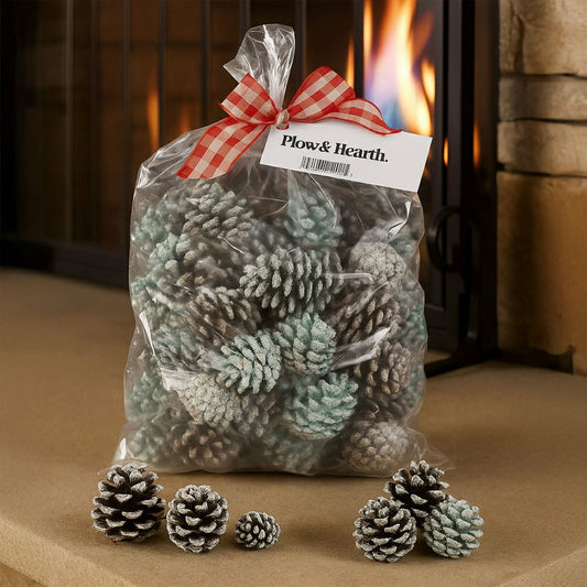 Plow & Hearth Color-Changing Fireplace Color Cones, 6 lb. Bag