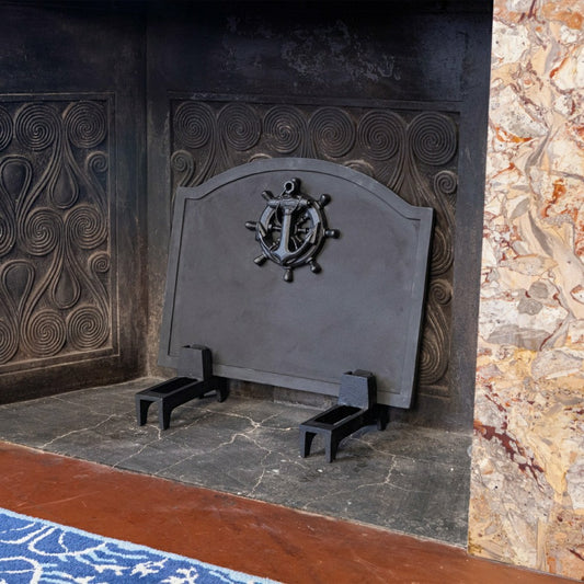 Plow & Hearth Nautical Fireback