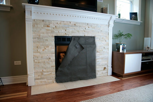 Plow & Hearth Fireplace Blocker, 30" x 36"