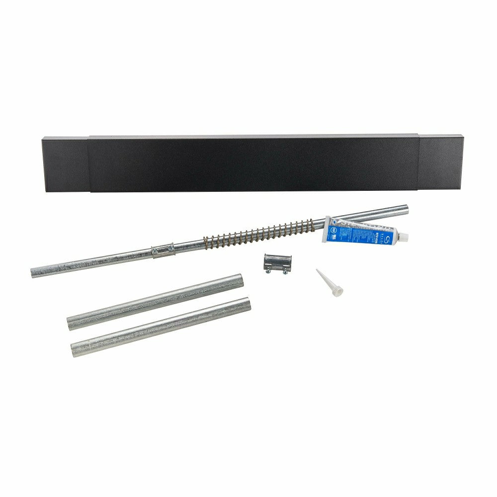 Plow & Hearth USA-Made 4-Inch Fireplace Smoke Guard