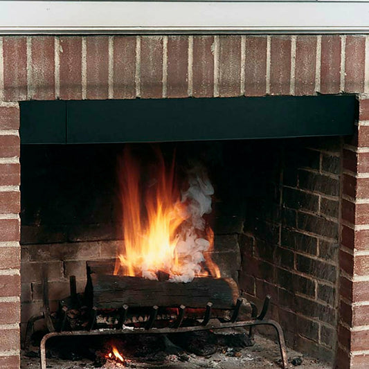 Plow & Hearth USA-Made 8-Inch Fireplace Smoke Guard